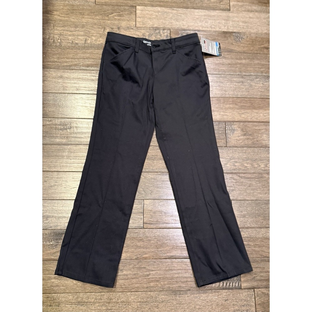 New Genuine Dickies Stretch Twill Straight Leg Pants Women's Size 4P Defect